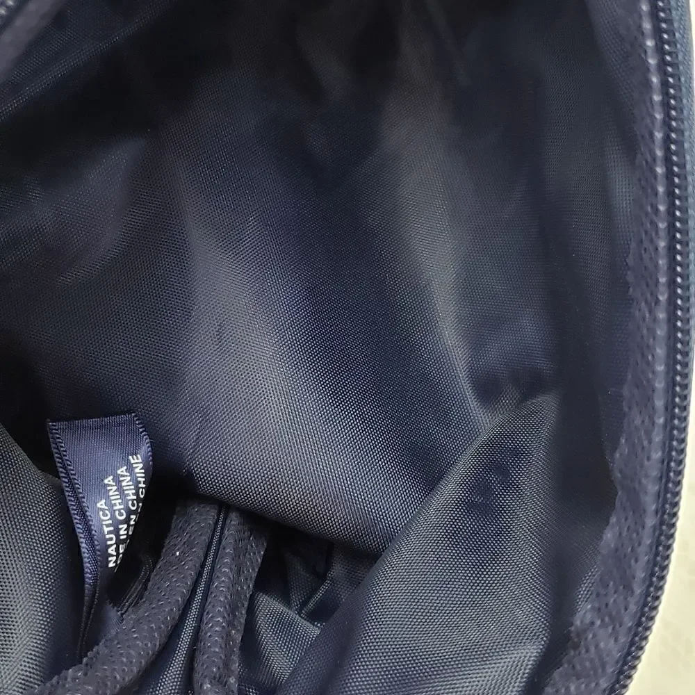 Nautica Cosmetic Bag Linked Chain Pattern